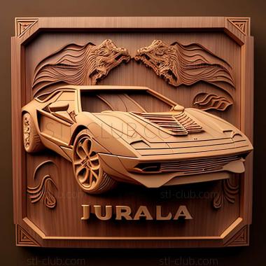 3D мадэль Lamborghini Jarama (STL)